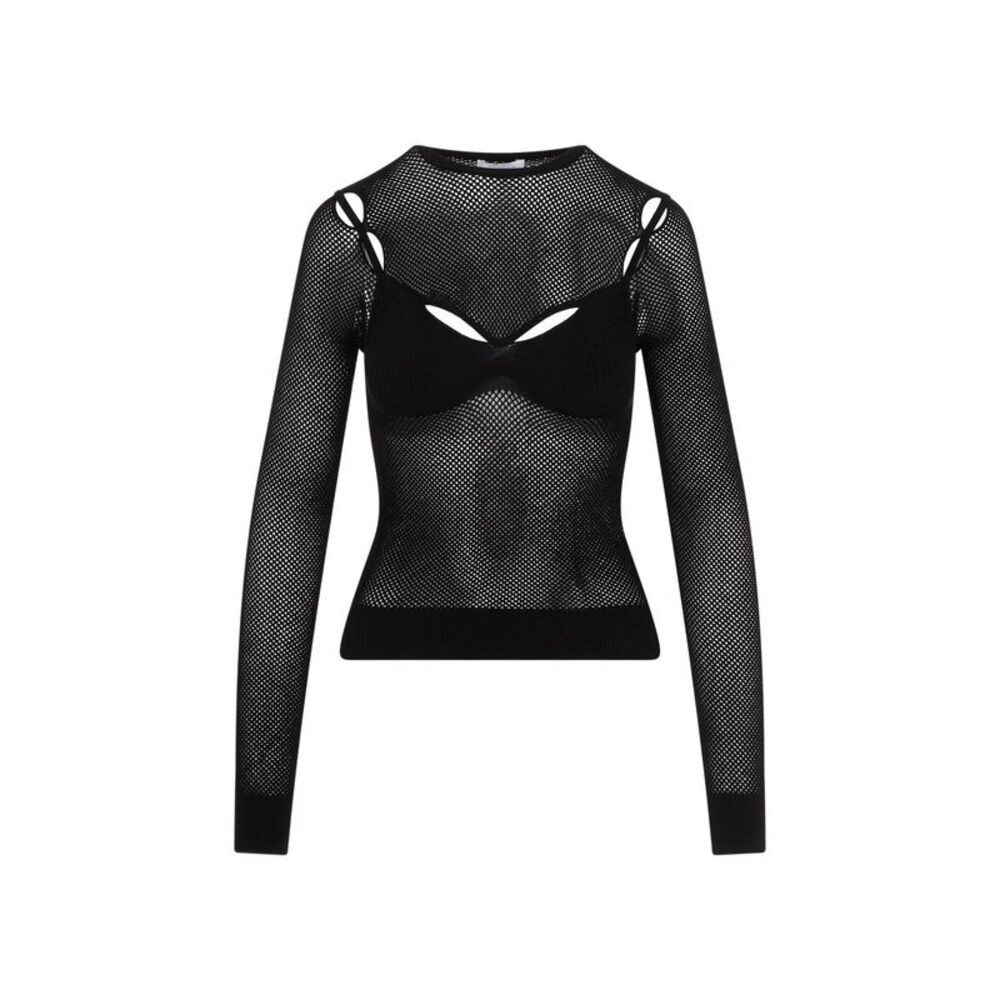 Off White Net Arrow Bralette Top Women